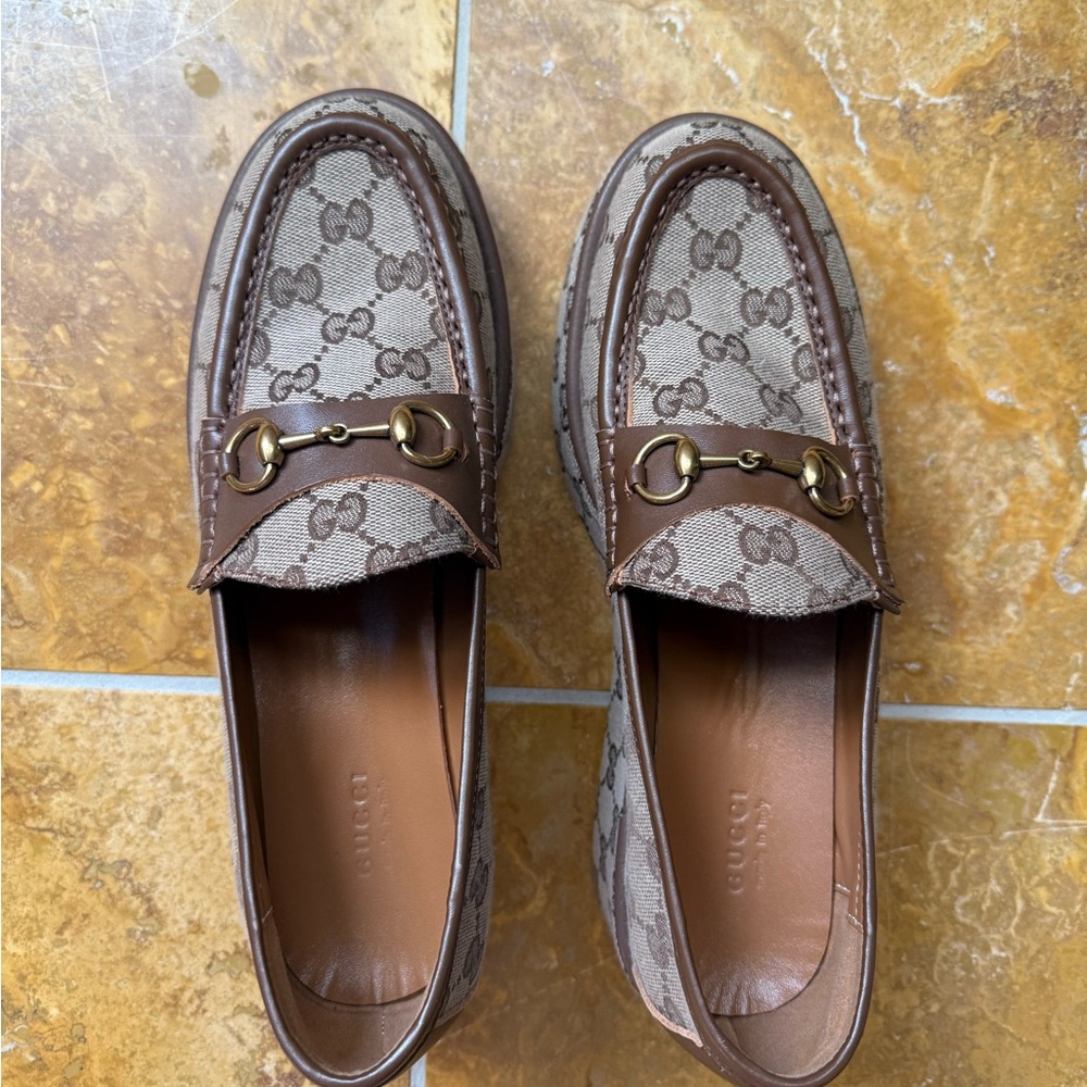 Fashion Logo Women's Platform Shoes / size 41